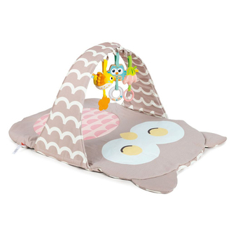 Hape Owl Bed Oscar Plush Baby Toy Comforting Sleep Aid 0M+