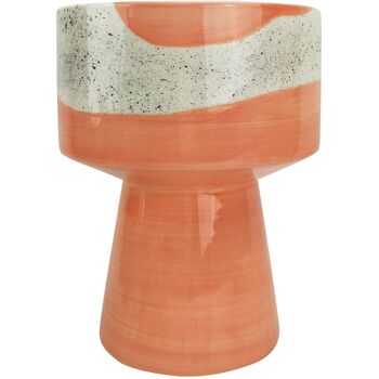 Urban Avery Dot 24cm Ceramic Plant Vase Pot - Pink