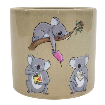Urban RT Koalas Planter 12cm Home Decorative Garden Decor