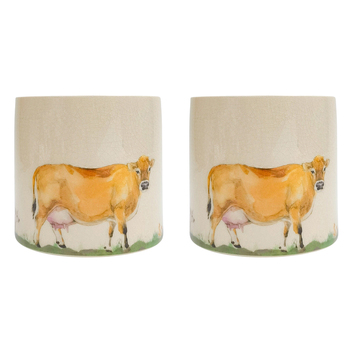 2PK Urban Farm Planter 14cm Home Decorative Garden Decor