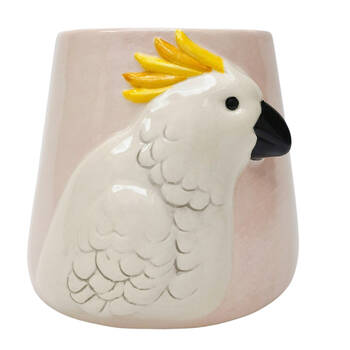 Urban Cockatoo Ceramic Planter Plant Pot 15cm Assorted