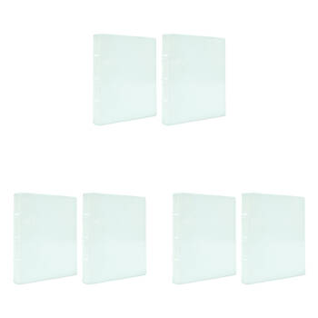 3PK Urban Book Vase White 21cm Decorative Home Kitchen/Lounge Decor