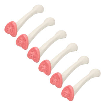 6PK Urban Best Mum Hanging Spoon Cutlery Ceramic 12cm Pink