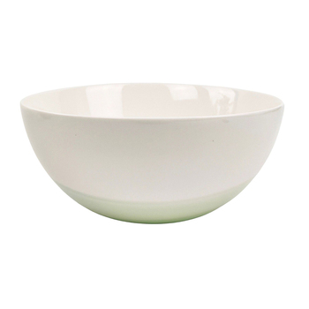 Urban Alora Horizon 22cm Ceramic Bowl Kitchen Dinnerware - White/Green