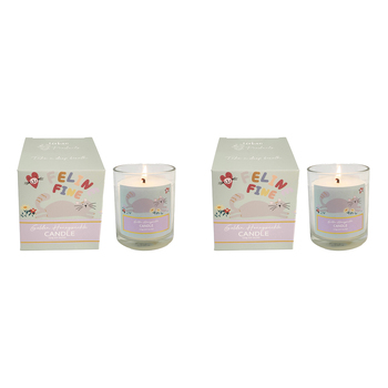 2x Urban Perfect Pets Cat Golden Honeysuckle 150g Glass Candle