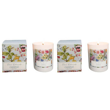 2PK Urban Australian Floral Botanicals Boxed Soy Blend One-Wick Candle 150g