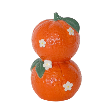 Urban Tuscan Oranges Vase Orange 16cm Decorative Kitchen/Lounge Decor