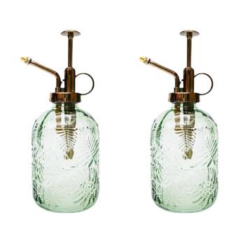 2x Urban Tropical Water Mister Plant Watering Container Sage 20cm
