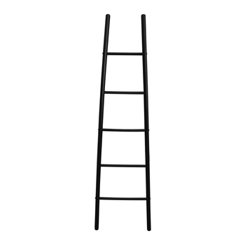 LVD Wood 175cm Angle Ladder Home/Office Decor - Black