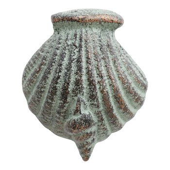 LVD Cast Iron 10.5cm Antique Shell Doorknocker Home Decor