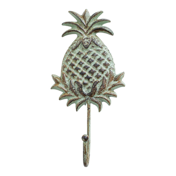 LVD Cast Iron 20.5cm Antique Pineapple Hook Clothes Hanger Home Decor