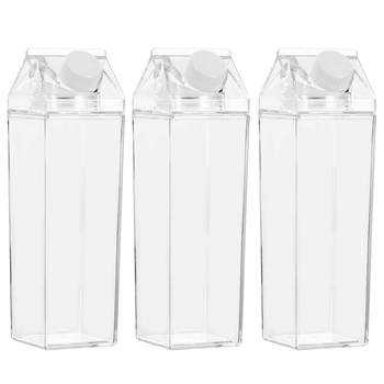 3PK Boxsweden 450ml Crystal Fridge Bottle 