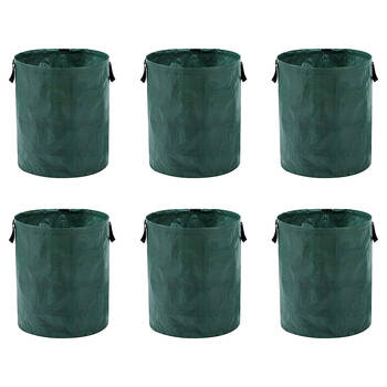 6PK Boxsweden Durable Garden Bag Jumbo 270L 66x66x75.5cm