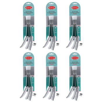 6PK Boxsweden Prime Microfibre Blinds Cleaning Tool w/ Brush Assorted