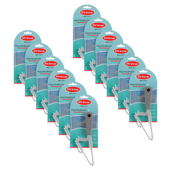 12PK Boxsweden Prime Detailed Multi Purpose Cleaning Brush Narrow Assorted 