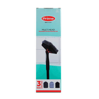 Boxsweden Prime Multi Head Extendable Durable Surface Cleaning Tool 3-in-1