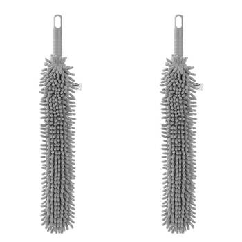 2PK Boxsweden Prime Flexible Microfibre Washable Indoor Duster 57cm Assorted