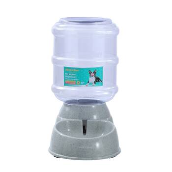 Paws And Claws Barrel Pet Fresh Water Dispenser 3.8L/32x17.5x31cm Clear