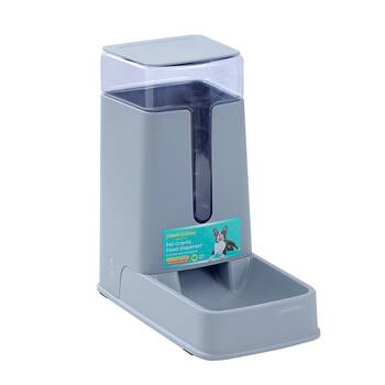 Paws And Claws Gravity Pet Fresh Food Dispenser 3.4L/28.5x16.5x31cm Clear