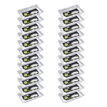 24PK Lemon and Lime Extra Large Aluminium Foil Oven Roasting Tray 2x33x5.5cm