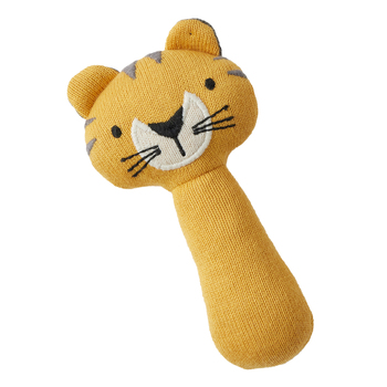 Nordic Kids Luca Tiger Baby/Infant Plush Rattle Toy 15cm 0y+