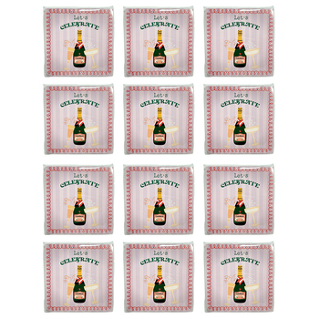 24x 20pc Urban Celebration Napkins Mauve 33x33cm Kitchen Decor Tableware