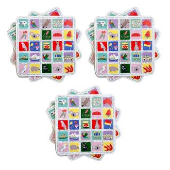 3x 4pc Urban Australiana Cork Coasters Table Protector Square 10cm