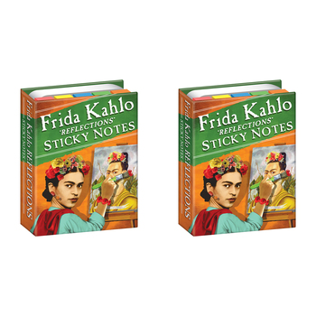 2PK Unemployed Philosophers Guild Sticky Notes 10cm - Frida Reflections