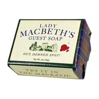 Unemployed Philosophers Guild 56g Body Bar Soap Lady Macbeth's Guest
