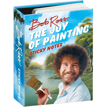 Unemployed Philosophers Guild Sticky Notes 10cm - Bob Ross