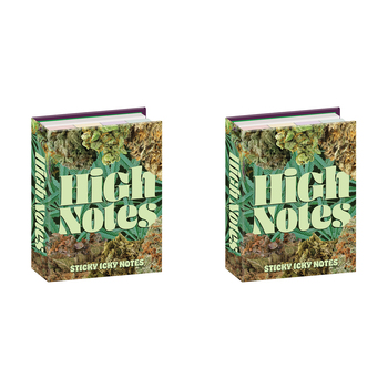 2PK Unemployed Philosophers Guild Sticky Notes 10cm - High Notes