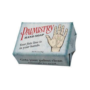 Unemployed Philosophers Guild 56g Body Bar Soap Palmistry