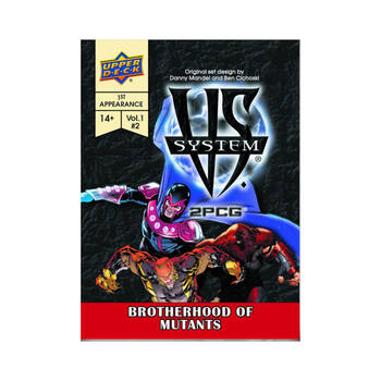 2PCG Marvel Vs System Brotherhood of Mutants Card Game 14y+