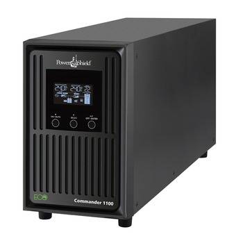 PowerShield 39cm Commander Tower 1100VA/990W Line Interactive UPS w/ AVR