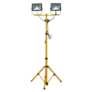 Ultracharge 2 X 20W Led Twin Floodlight W/ 1.6M Stand