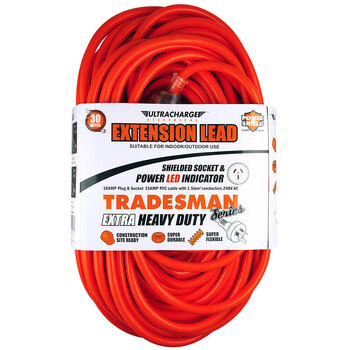 Ultracharge 10A Extension Lead 30M Extra Heavy Duty