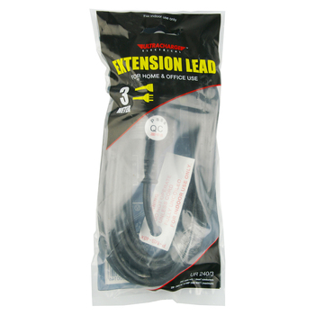 Ultracharge Extension Lead 3M - Black