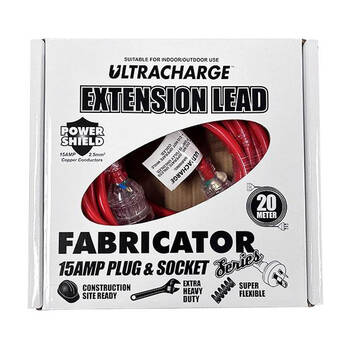 Ultracharge Extra Heavy Duty Contractor/Welding Extension Lead Cable 20m