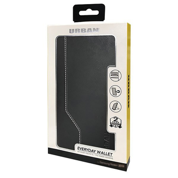 Urban Everyday Wallet Case iPhone 12/12 Pro 6.1" - Black