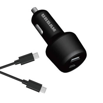Urban 42W Ultra Fast PD Car Charger w/ 1m Type C Cable
