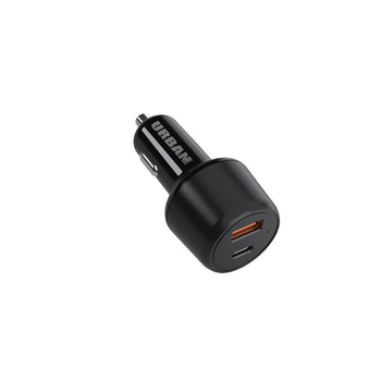 Urban PD Ultra-Fast Dual Port Car USB-C Charger Adapter 48W