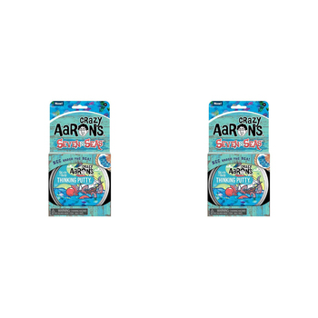 2PK Crazy Aarons Thinking Putty Seven Seas Trendsetters 10cm Toy 3y+