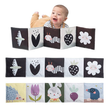 Taf Toys Black and White Soft Sensory Books High-Contrast Baby/Infant 0m+