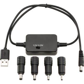 5V USB TO DC 9V /12V CONVERTER STEP UP2.1MM 1.7MM 1.35MM 1MM