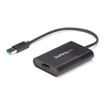 Star Tech USB to DP 4K Video Card - USB 3.0 to DisplayPort Adapter