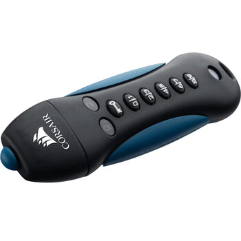 Corsair 64GB Padlock 3 Secure USB 3.0 Flash Drive w/Keypad f/ Windows