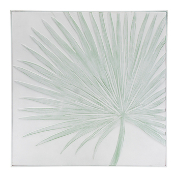 LVD Metal 81.5cm Palm Leaf Wall Hanging Art Decor - Green