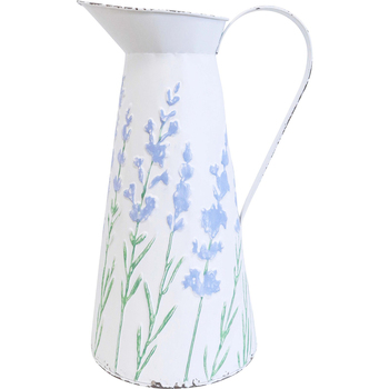 LVD Water/Juice Jug Pitcher Large - Lavender White