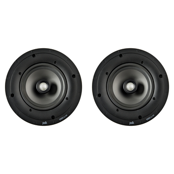 2PK Polk Home Audio AW4060-A V60 Slim In Ceiling Speaker Black