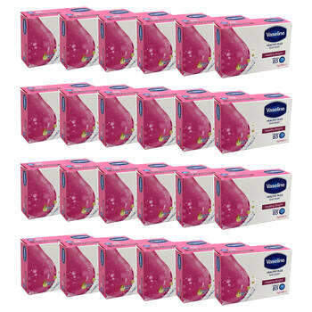 24PK Vaseline Healthy Bright Moisturising Soap Cleansing Bar For All Skin 75g